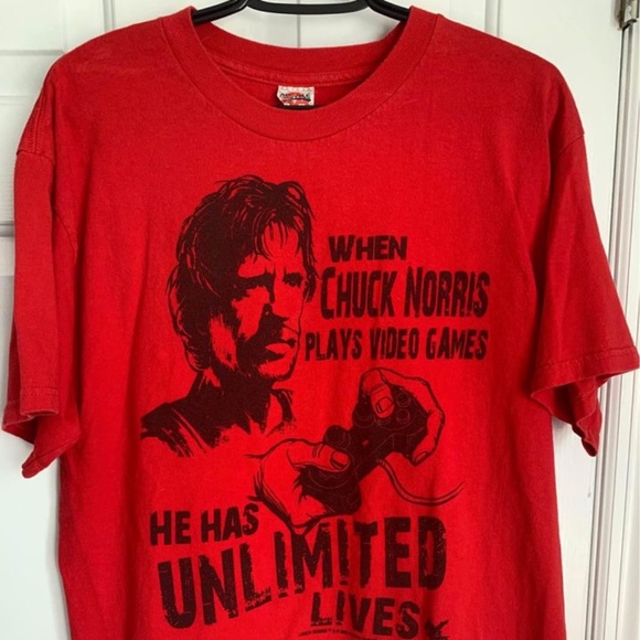 Other - Chuck Norris Men’s Large T-shirt Video Games 2008